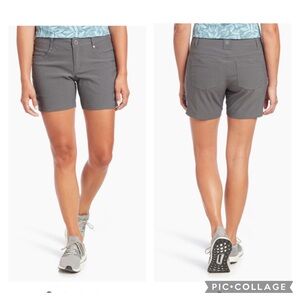 Kuhl TREKR™ SHORT 5.5" Gray Women's Size 2 Performance Activewear Shorts